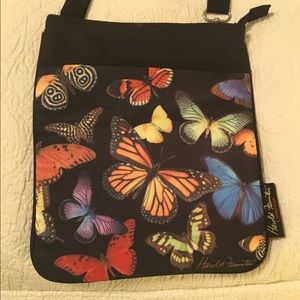 Butterfly Design Crossbody Handbag